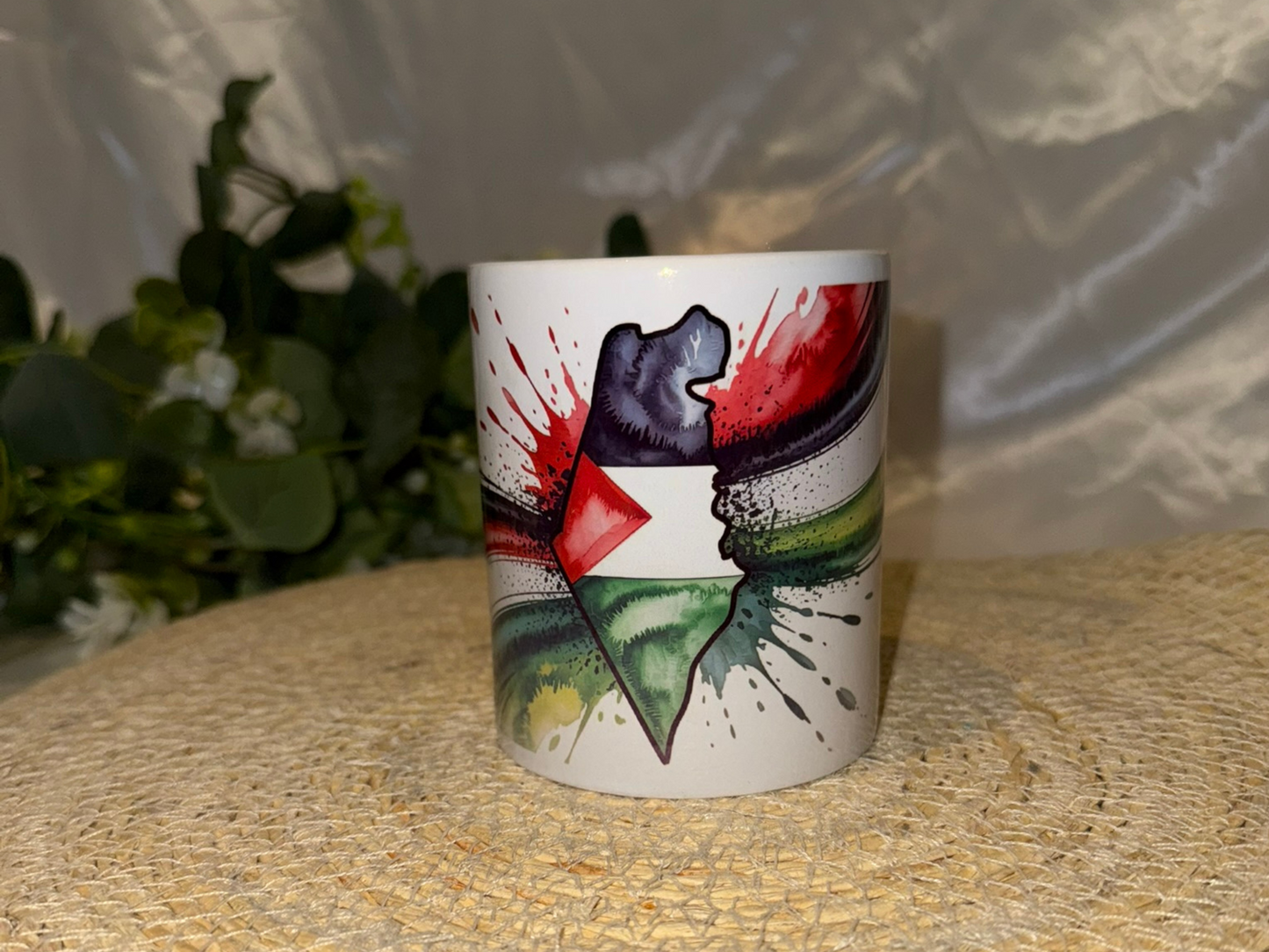 Tasse mit Statement– Gaza, Palestina, Palästina, Palestine, Gazze, Filistin