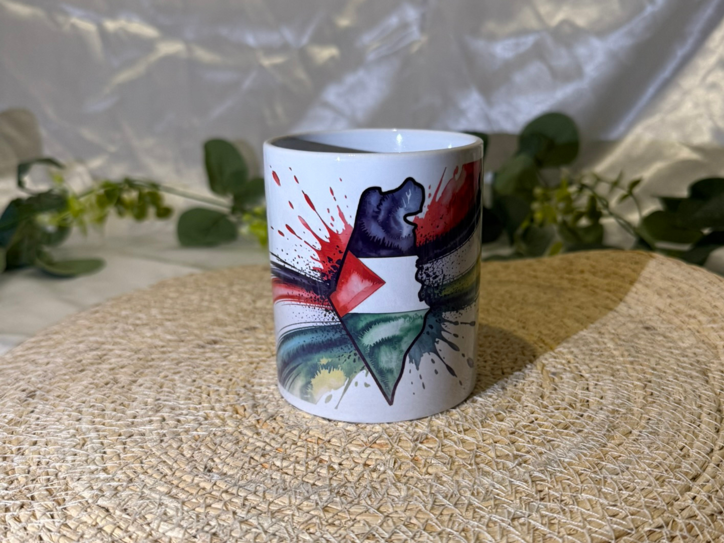 Tasse mit Statement– Gaza, Palestina, Palästina, Palestine, Gazze, Filistin