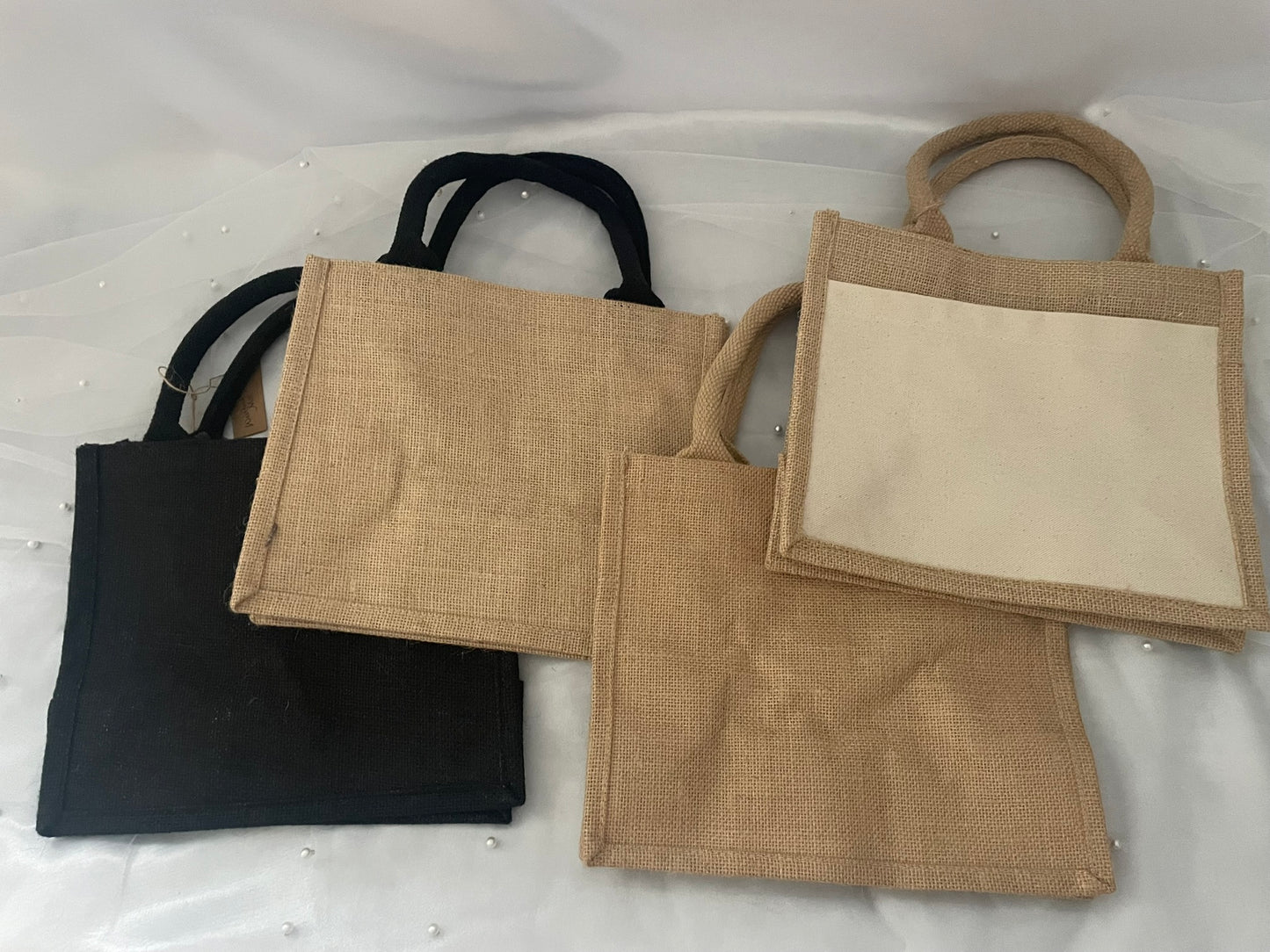 Spielplatztasche, Tragetasche, Jute Tasche - Weil Eltern alles tragen