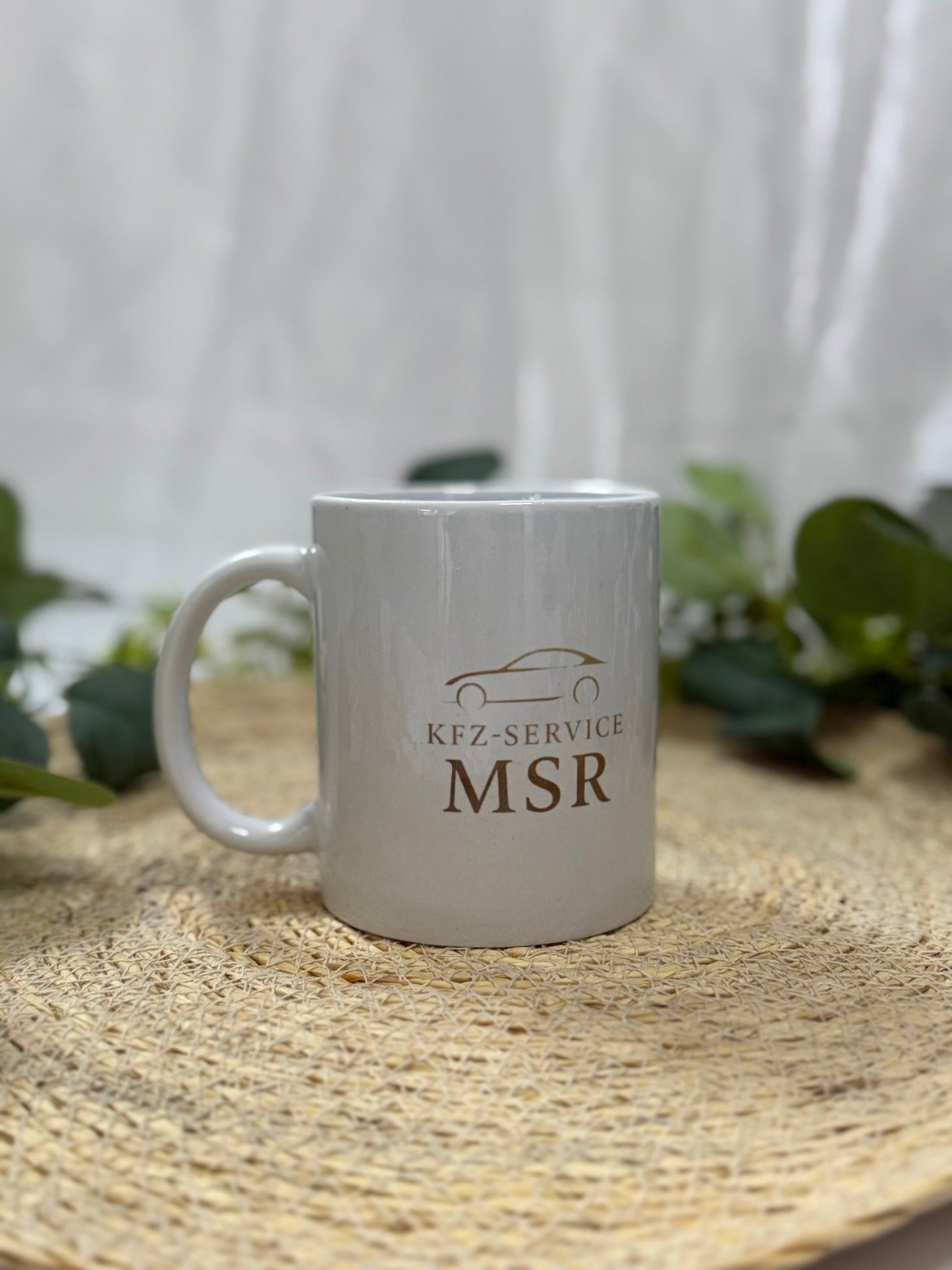 Personalisierte Logo Tasse – Bedruckte Keramiktasse mit eigenem Firmenlogo | Geschenk Mitarbeiter, Kunden, Wunschmotiv, Foto oder Wunschtext