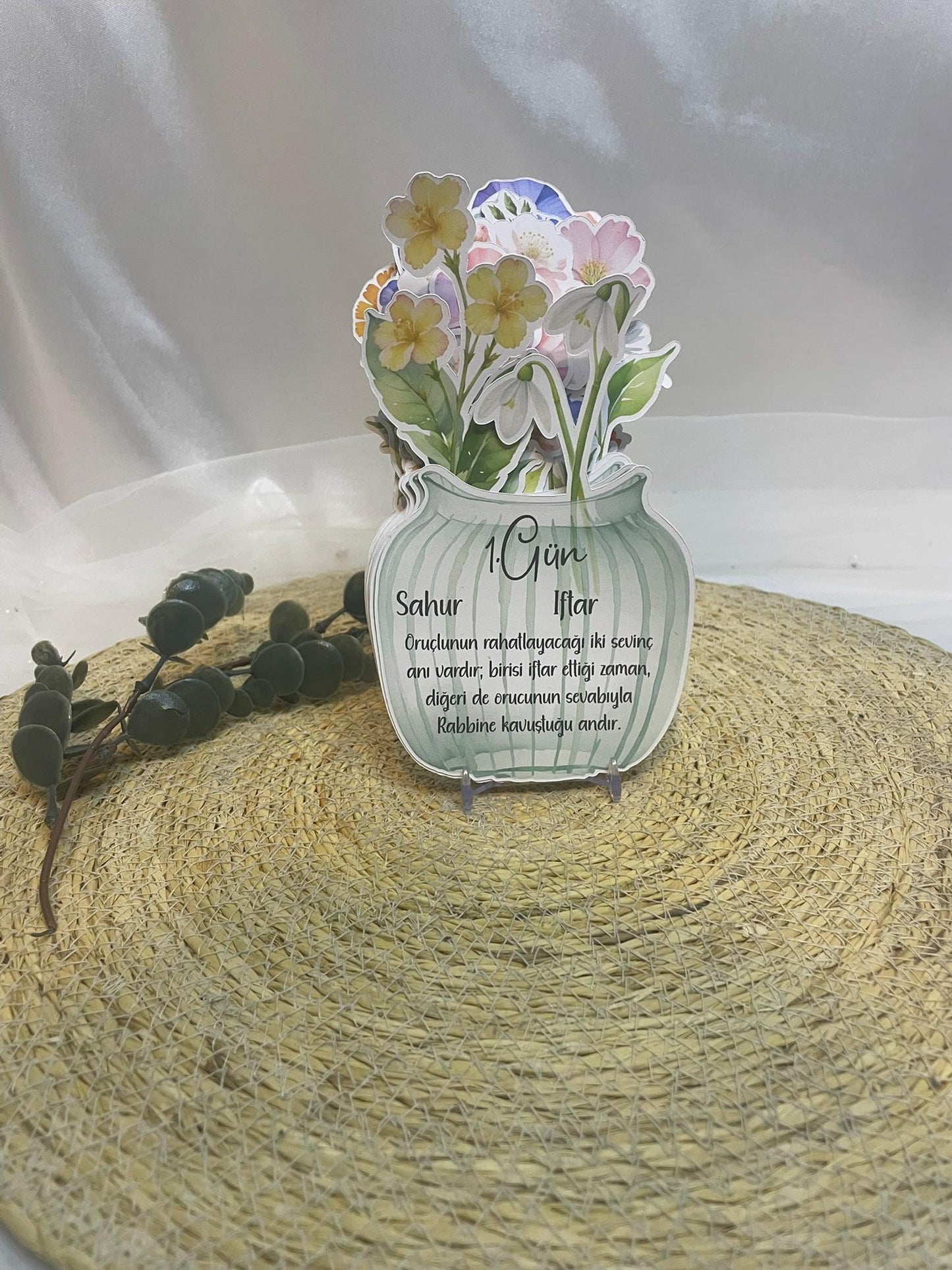 Ramadan Kalender Blumen, Blumenkalender Ramazan 2026