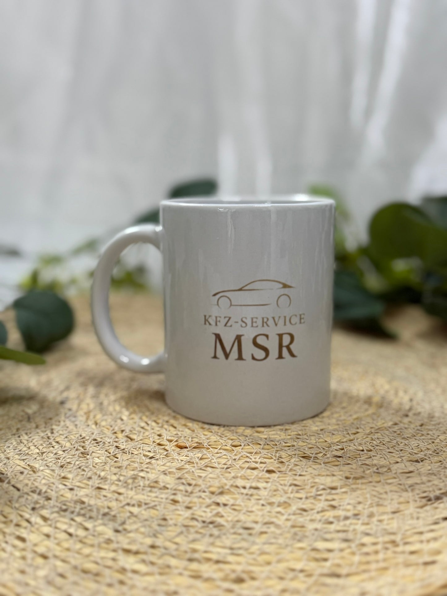 Personalisierte Logo Tasse – Bedruckte Keramiktasse mit eigenem Firmenlogo | Geschenk Mitarbeiter, Kunden, Wunschmotiv, Foto oder Wunschtext