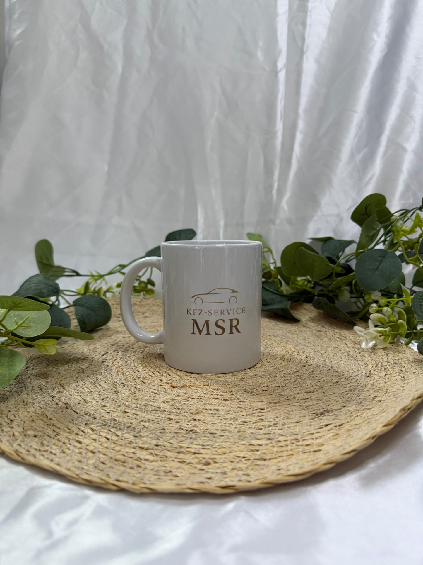 Personalisierte Logo Tasse – Bedruckte Keramiktasse mit eigenem Firmenlogo | Geschenk Mitarbeiter, Kunden, Wunschmotiv, Foto oder Wunschtext