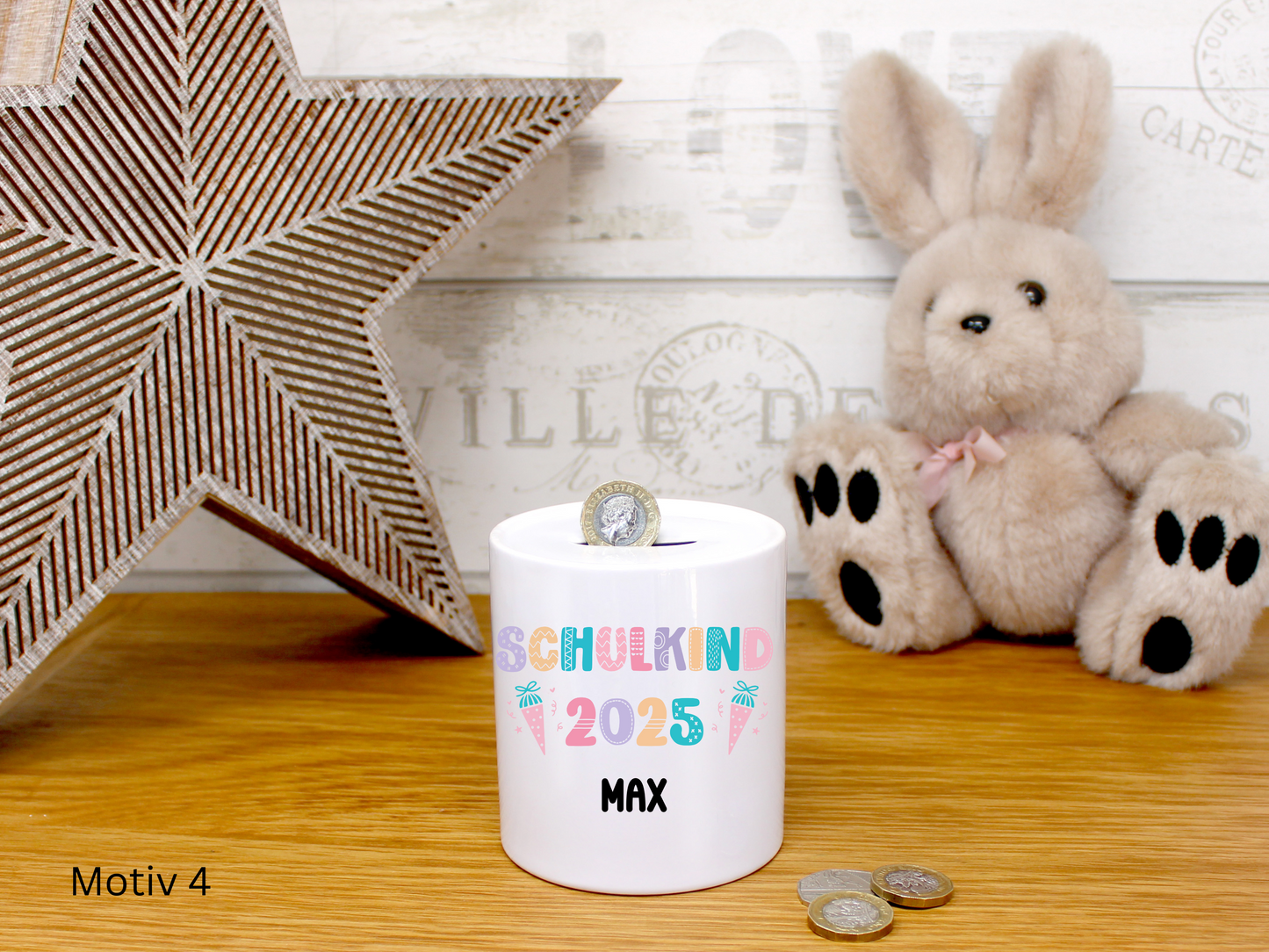 Spardose Schulbeginn, Erstklässer, Erste Klasse, Schulanfang