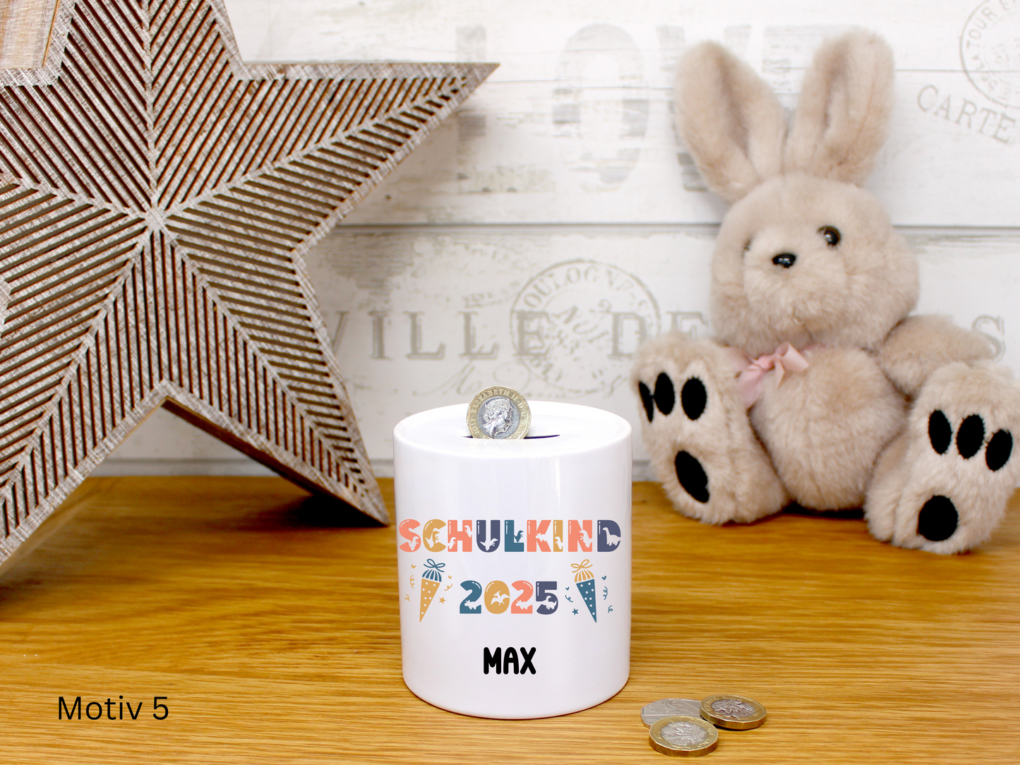 Spardose Schulbeginn, Erstklässer, Erste Klasse, Schulanfang
