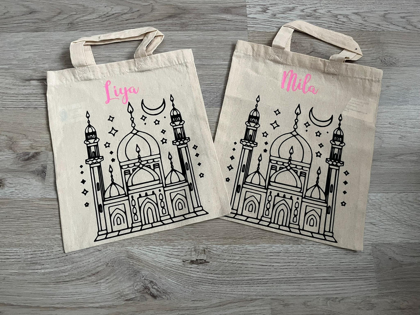 Tasche zum bemalen, ausmalen, Ramadan, Ramazan, Bayram, Eid