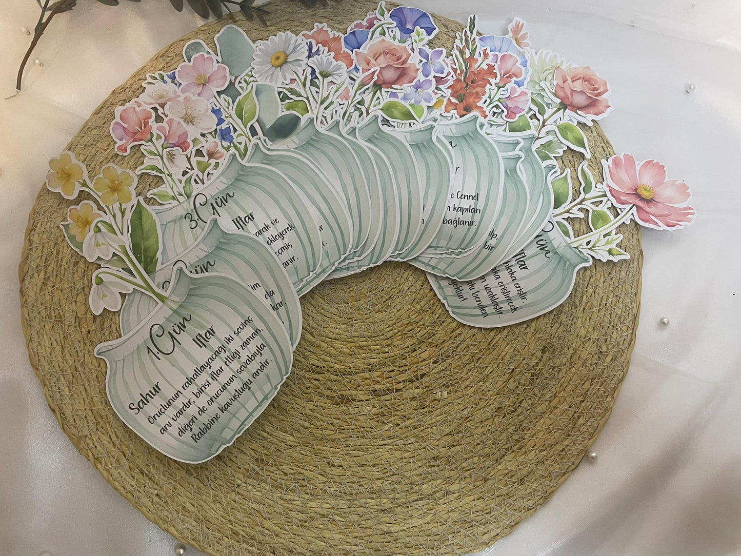 Ramadan Kalender Blumen, Blumenkalender Ramazan 2026